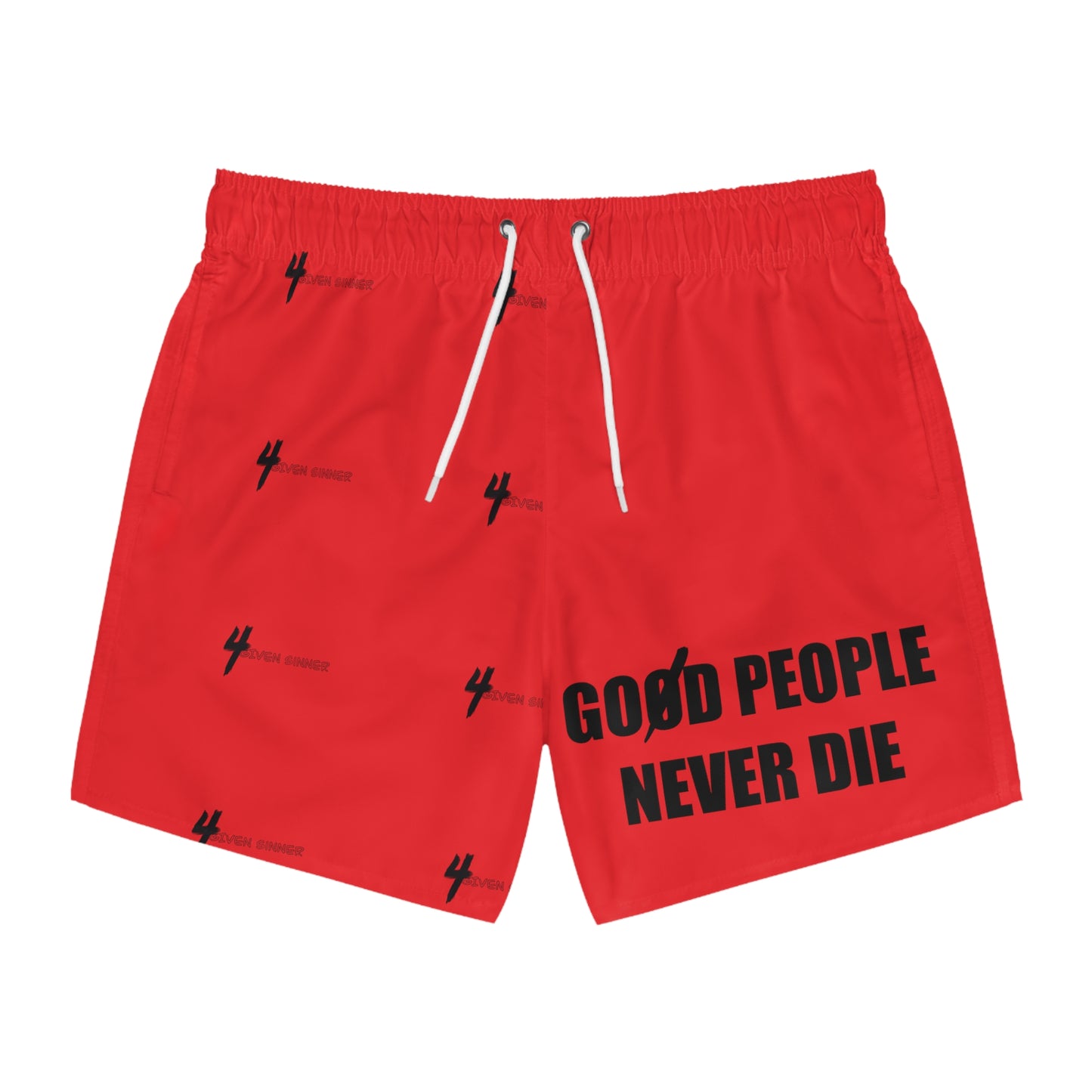 Swim Trunks (Red)